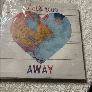 Let's Run Away Canvas Art